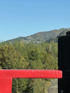 僧地夕日のビューポイント整備の様子