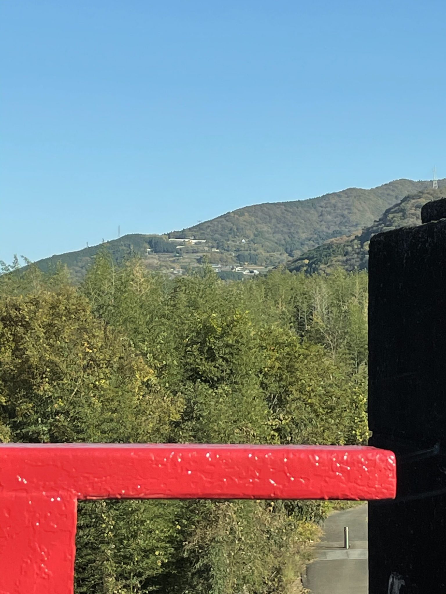 僧地夕日のビューポイント整備の様子